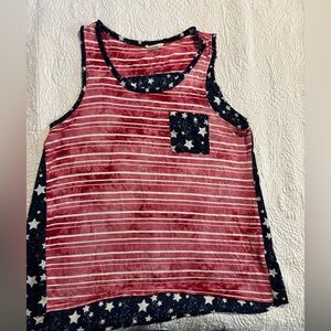 True Self American tank top